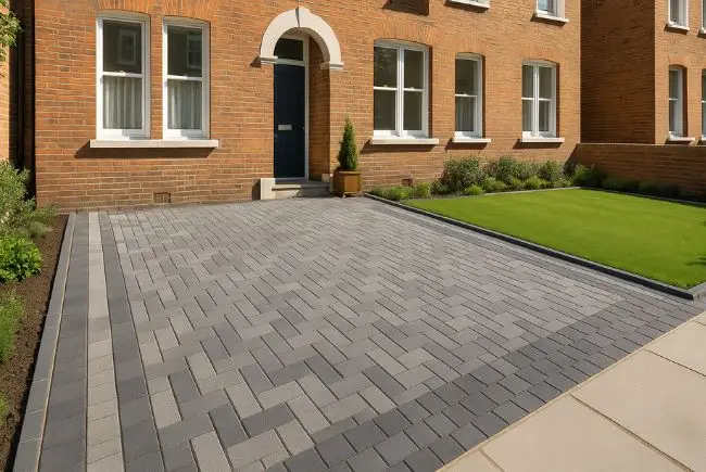 Block paving driveway completed by Spot On Driveways