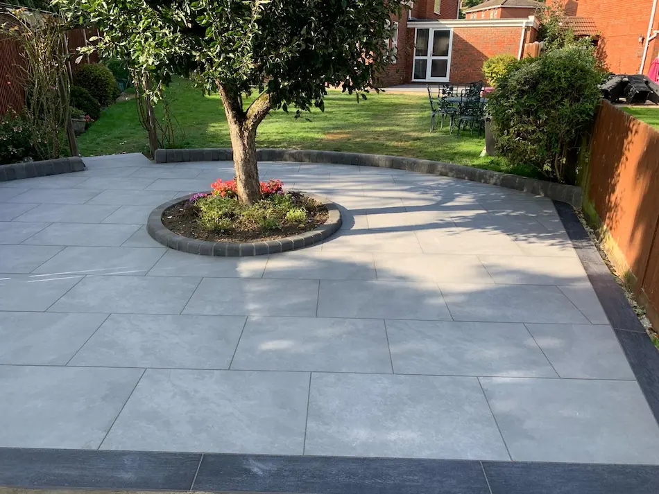 Porcelain patio — Wigan